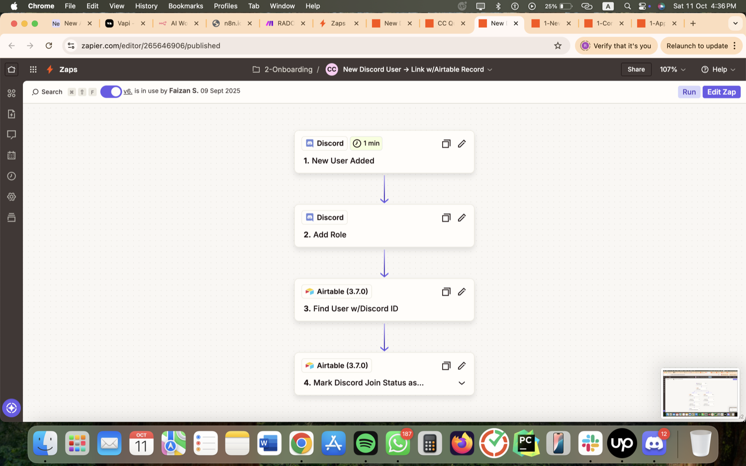 Crypto Affiliate & Subscription Ops - Airtable, Make, Zapier screenshot 22